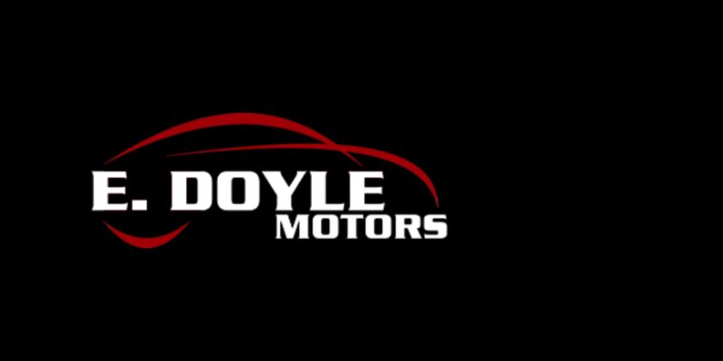 E Doyle Motors forecourt