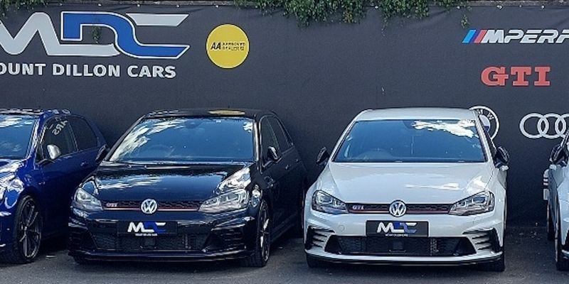 Mount Dillon Cars forecourt