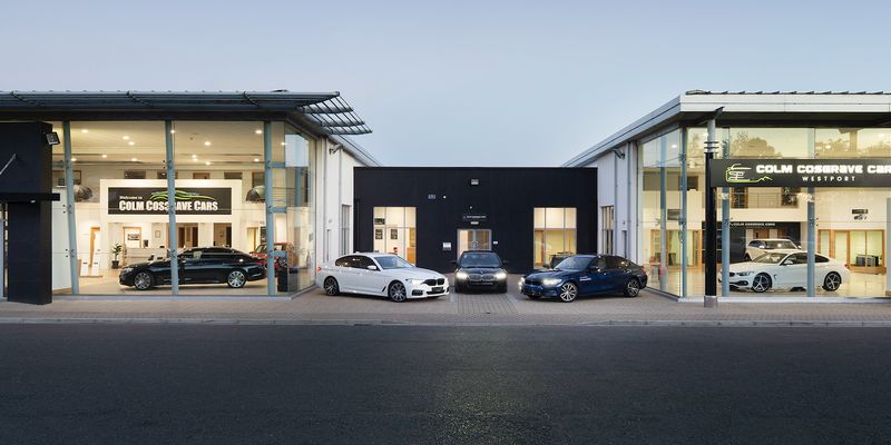 Colm Cosgrave Cars Limited forecourt