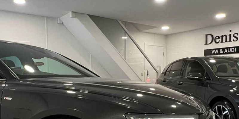 Denis Darcy Cars Volkswagen & Audi Specialist forecourt
