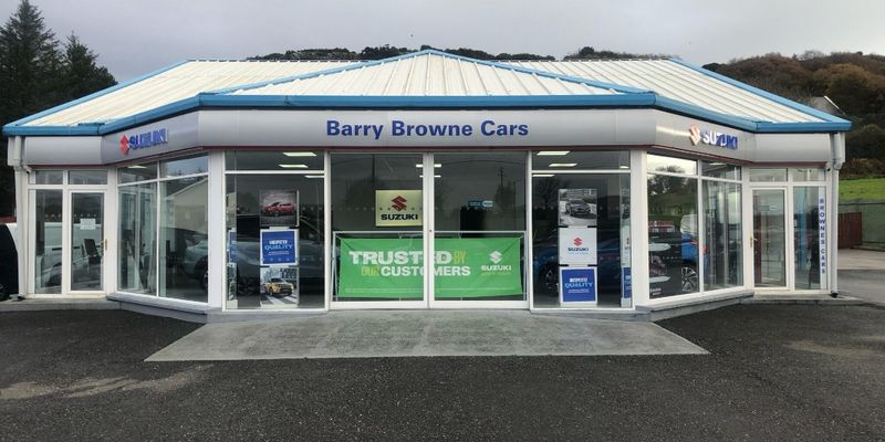 Barry Browne Cars forecourt