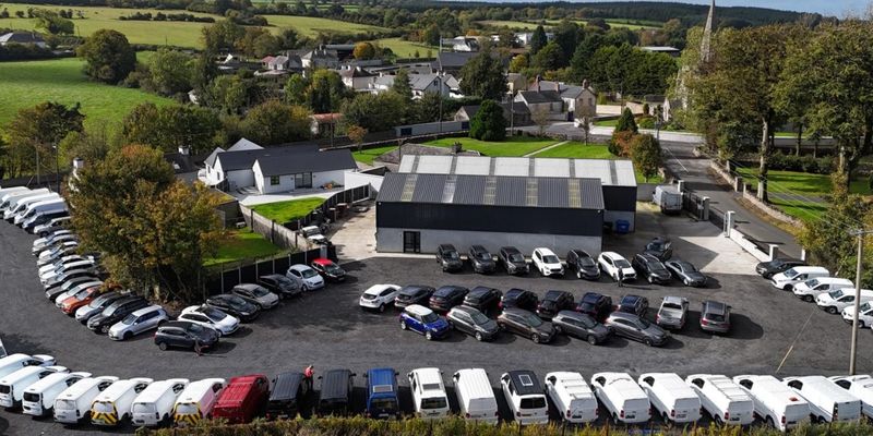 R Shaw Motors Ltd forecourt