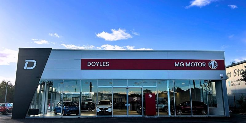 Doyles Garage Enniscorthy forecourt