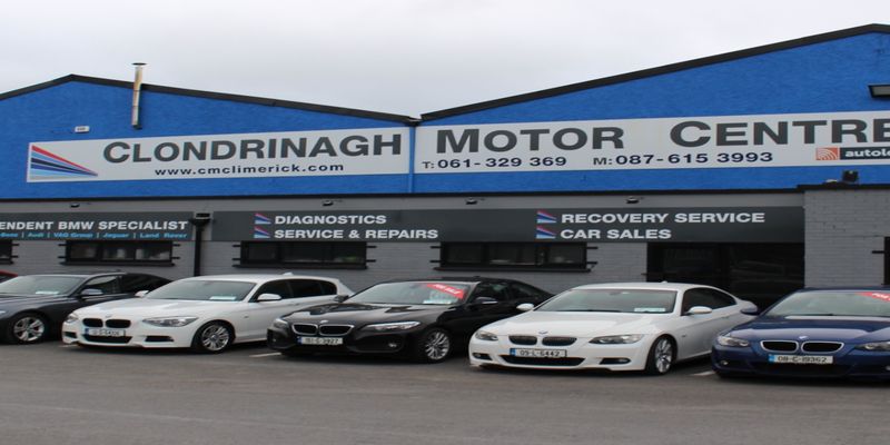 Clondrinagh Motor Centre forecourt
