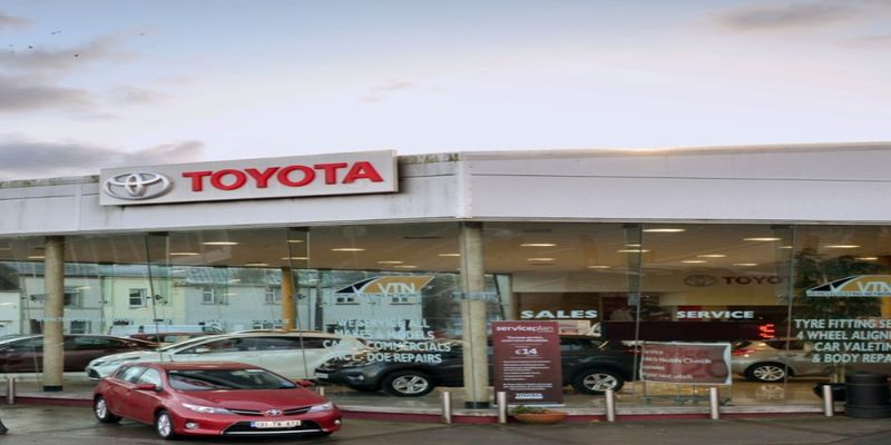 Templemore Motors forecourt