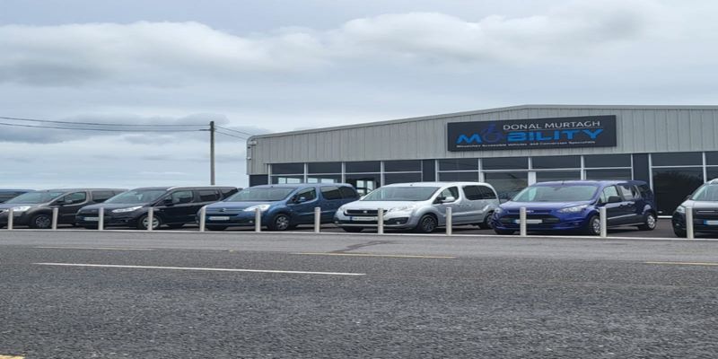 Donal Murtagh Mobility Roscommon forecourt