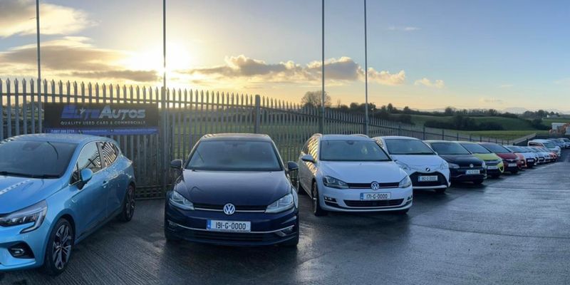 Elite Autos forecourt