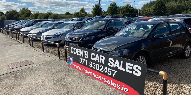 Coen's Car sales forecourt