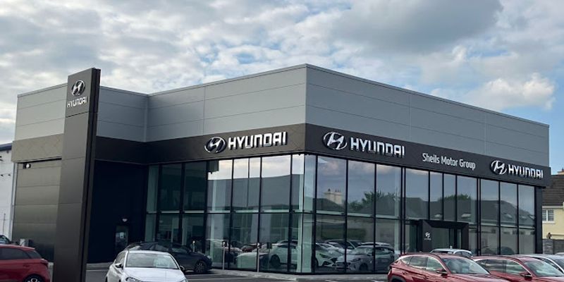 Sheils Hyundai forecourt