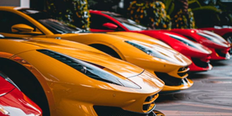 Silver Fox Motors forecourt