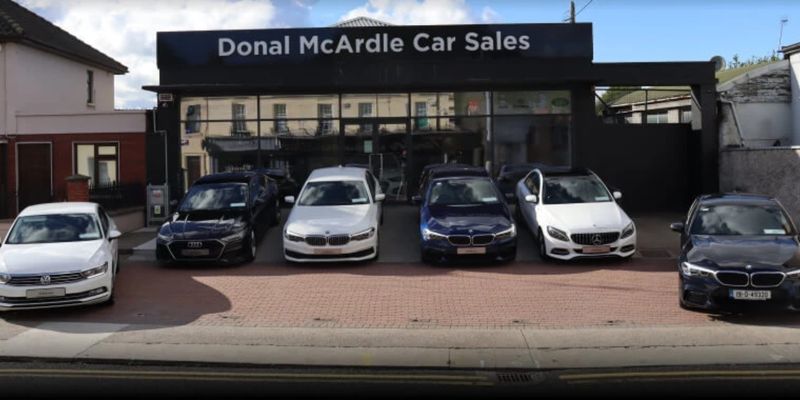 Donal McArdle Car Sales forecourt
