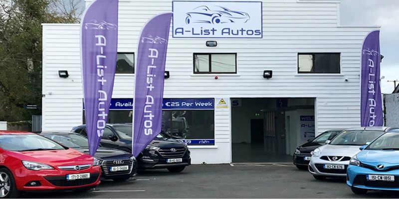 A-List Autos forecourt