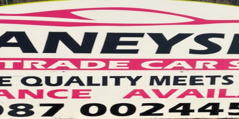 Slaneyside Trade Car Sales forecourt