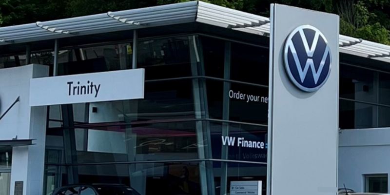 Trinity Volkswagen forecourt