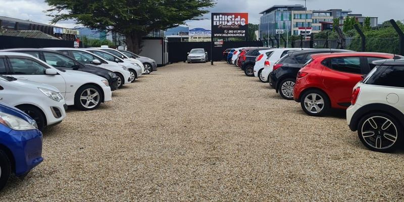 Hillside Autos Ltd forecourt