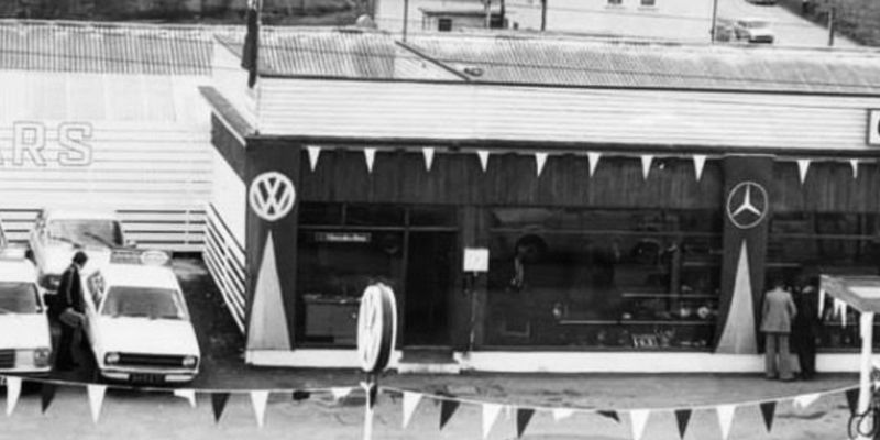 Cathal Duffy Motors forecourt