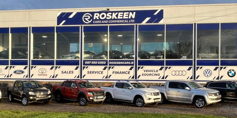 Roskeen Cars And Commercials forecourt