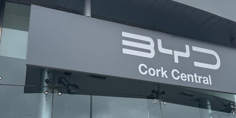 BYD Cork Central forecourt