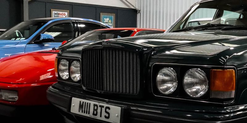 Deane Motors forecourt