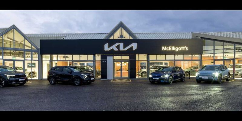 McElligott's Kia Tralee forecourt