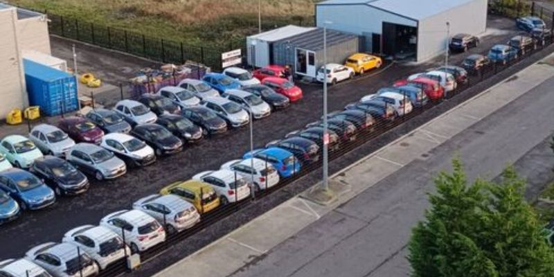 Hadi Motors forecourt