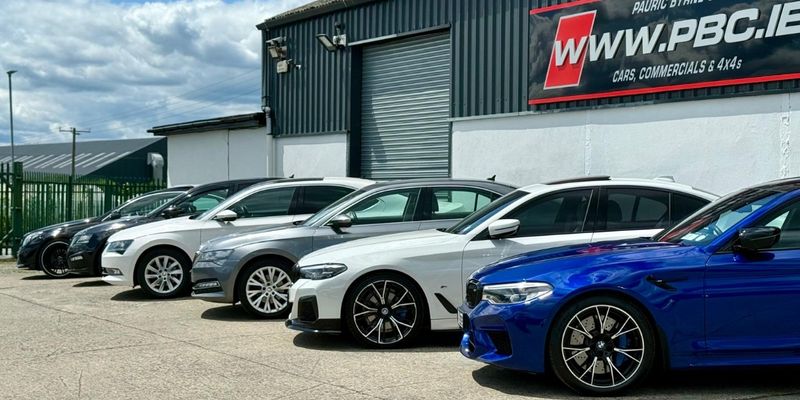 Pauric Byrne Cars Ltd forecourt