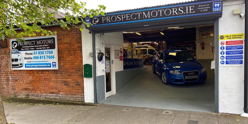 Prospect Motors forecourt