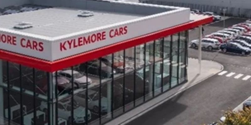 Kylemore Cars forecourt