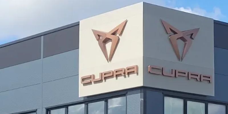 Sheehy Motors CUPRA forecourt