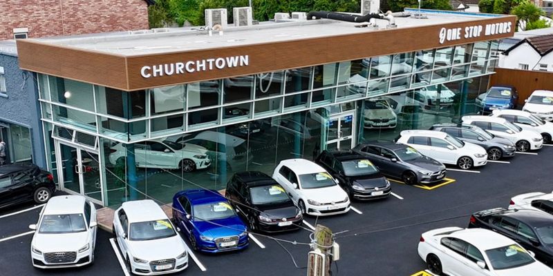 One Stop Motors Churchtown forecourt
