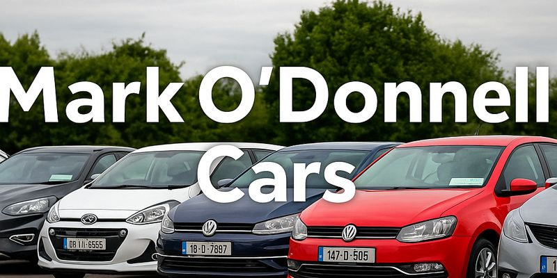 Mark O Donnell Cars forecourt