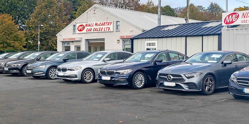 Niall Mc Carthy Car Sales forecourt