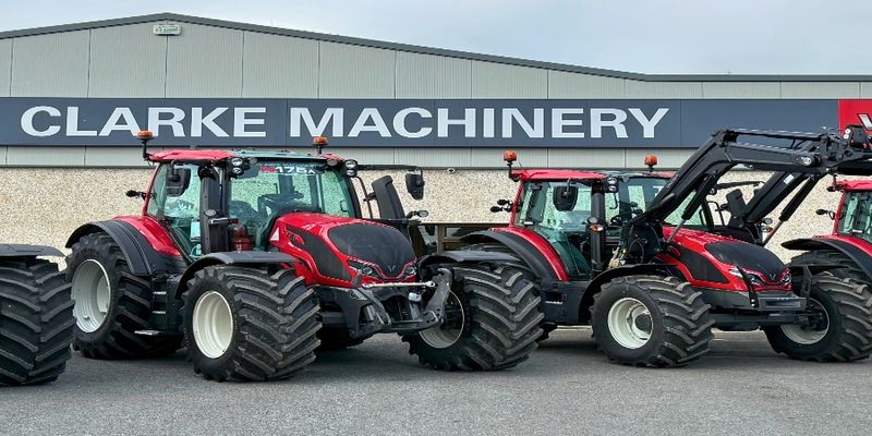 Clarke Machinery New Inn forecourt