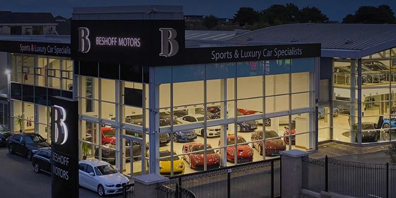 Beshoff Motors forecourt