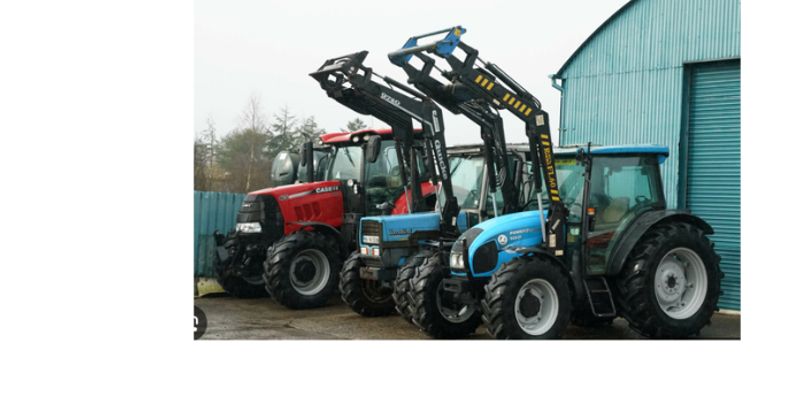 Pat Timmins Tractors forecourt