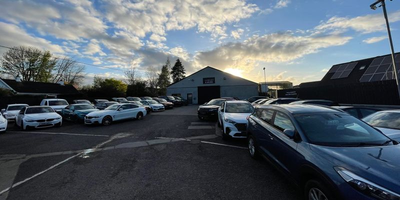 Devine Cars Ltd forecourt