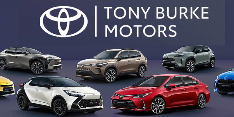 Tony Burke Motors forecourt