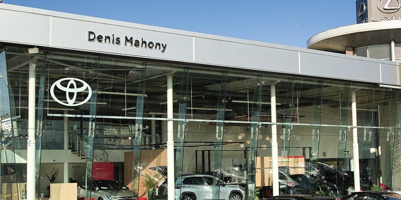 Denis Mahony Toyota M50 forecourt