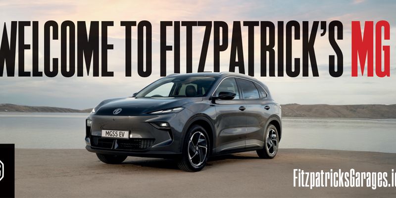 Fitzpatrick's MG Motor Centre forecourt