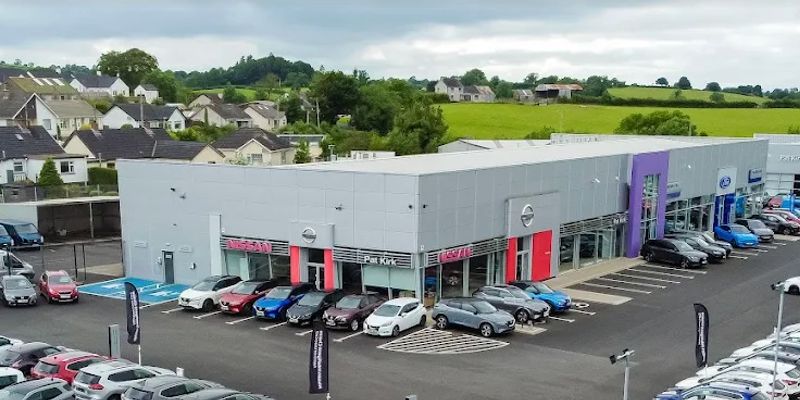 Pat Kirk Nissan forecourt