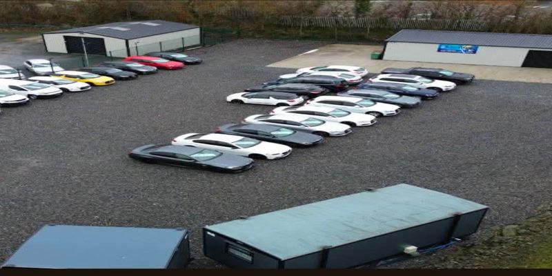 North West Quality Motors Ltd forecourt