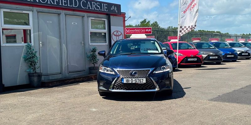 Manorfield Cars forecourt