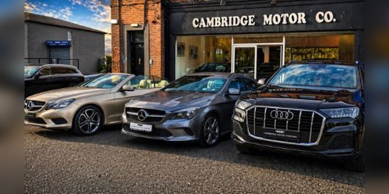 Cambridge Motor Co forecourt