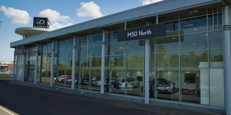 Denis Mahony Lexus M50 North forecourt