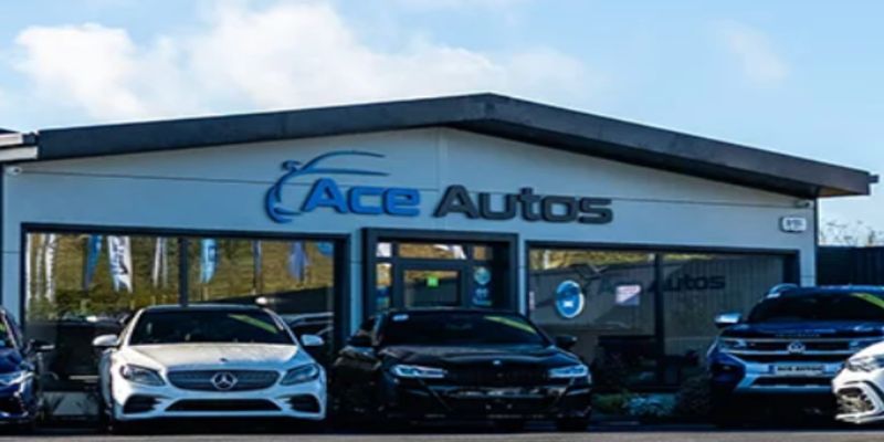 Ace Autos forecourt