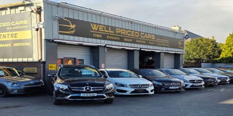 Well Priced Cars forecourt
