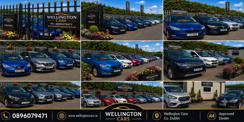 Wellington Cars forecourt