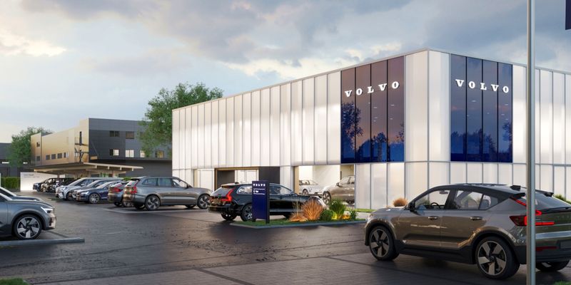 Volvo Cars Naas forecourt