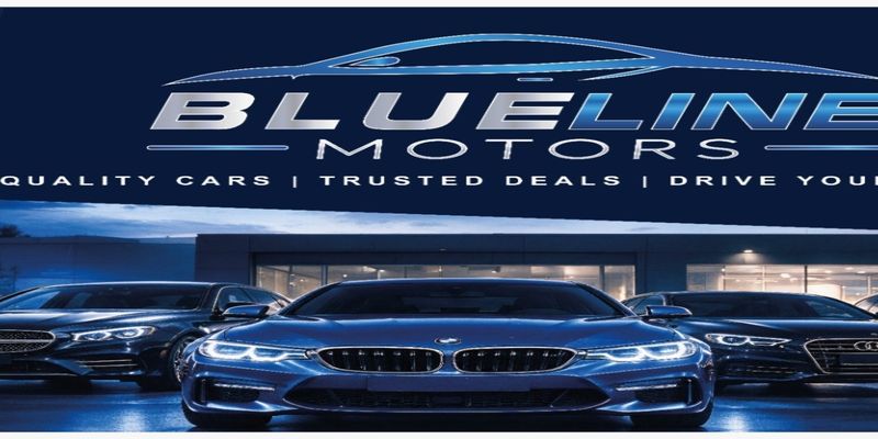 Blue Line Motors forecourt