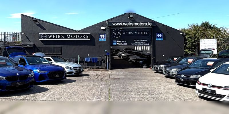 Weirs Motors forecourt